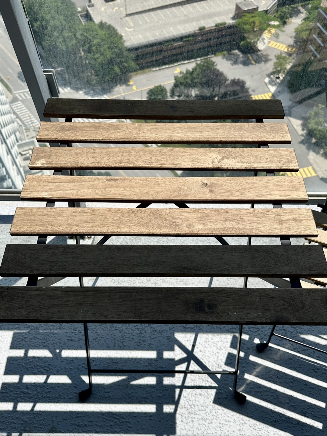 IKEA outdoor table and chair set - photo 3
