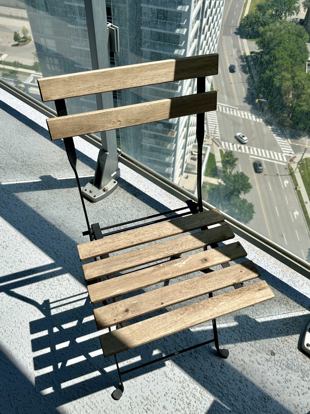 IKEA outdoor table and chair set - photo 2
