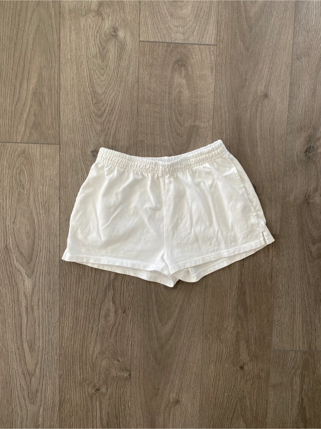 Brandy Melville White Sweatshorts