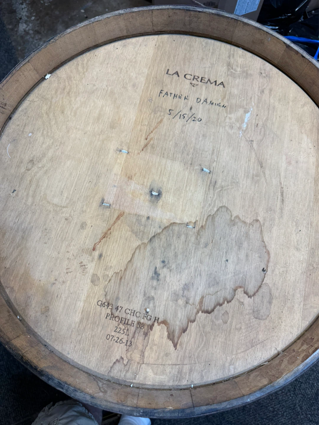 French oak wine barrel - photo 3