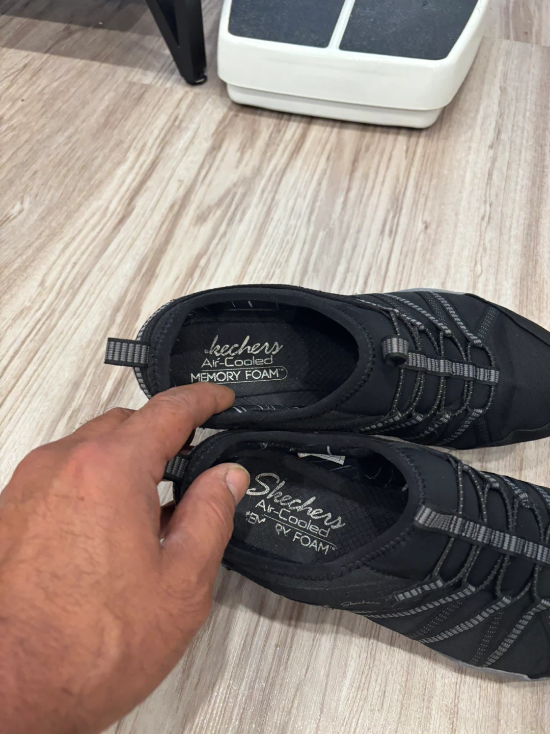 Skechers & Adidas Black Sneakers Bundle - photo 2