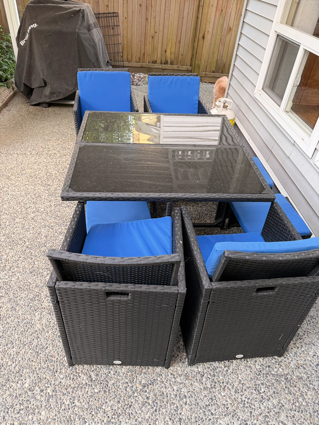 9 Piece patio set