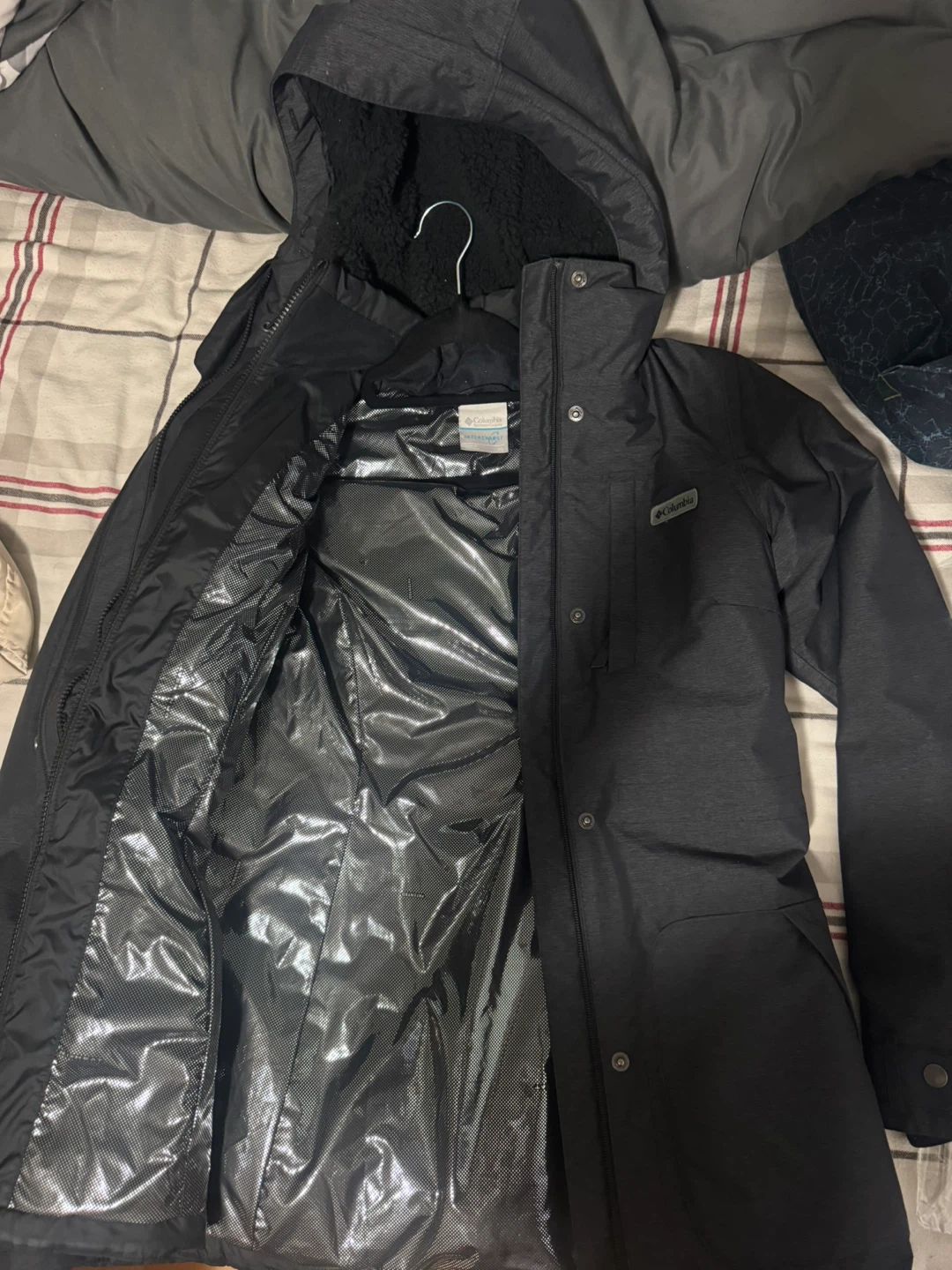 Columbia Black Hooded Insulated Jacket - photo 5