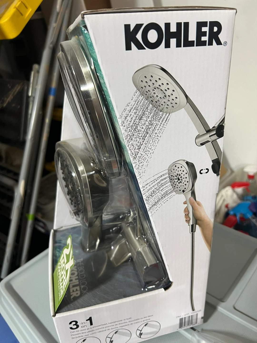 Kohler 3-in-1 Showerhead and Handshower Combo - photo 2