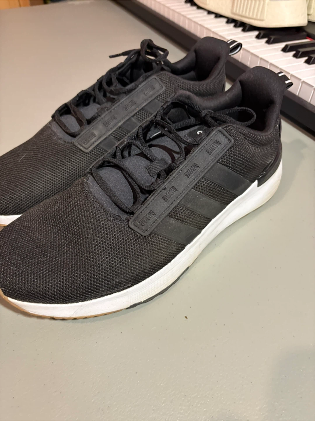 Adidas Black Running Shoes