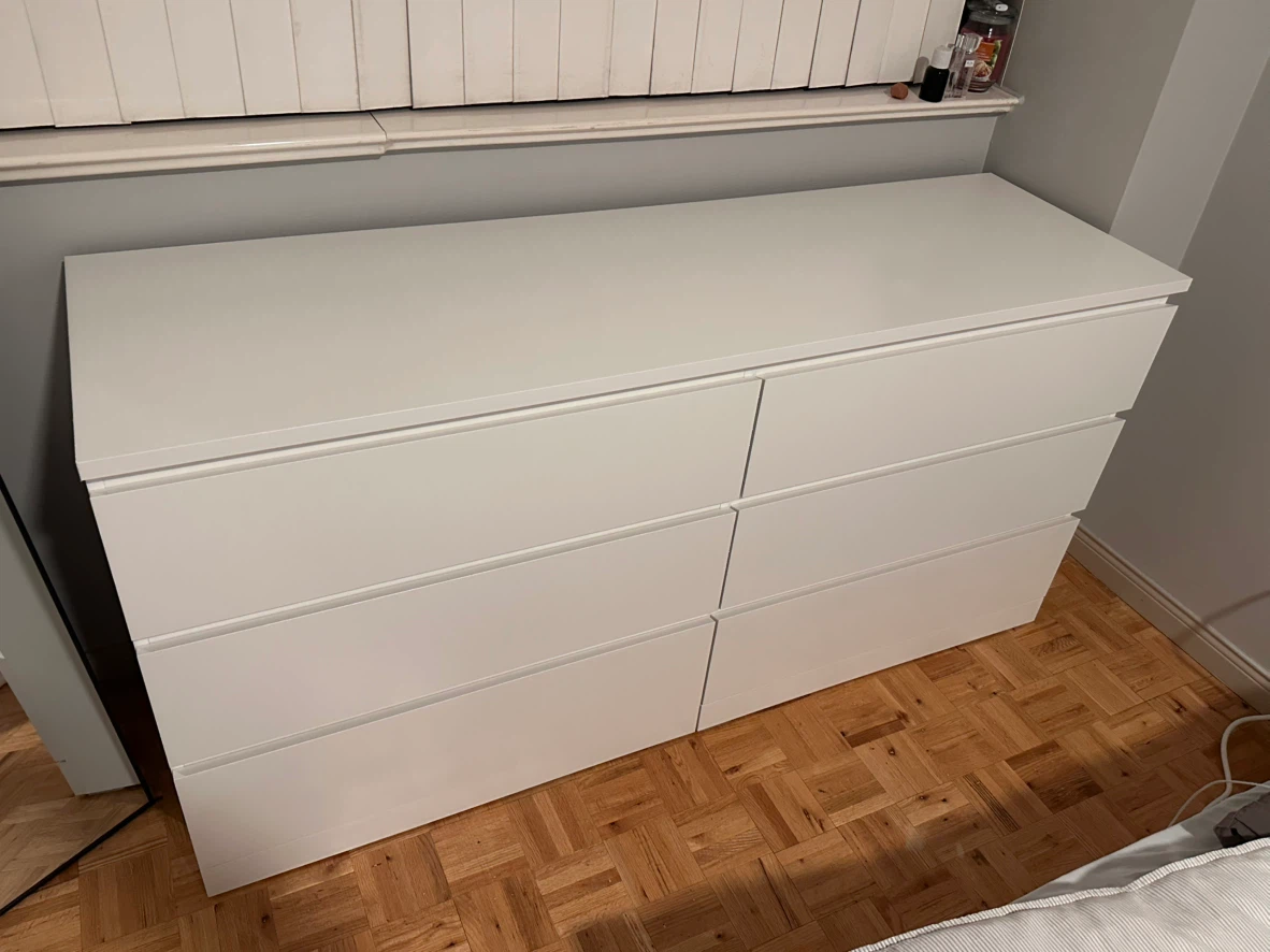 IKEA Malm 6-drawer dresser