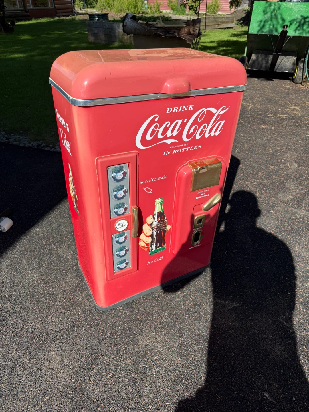 Vintage Coke Cooler