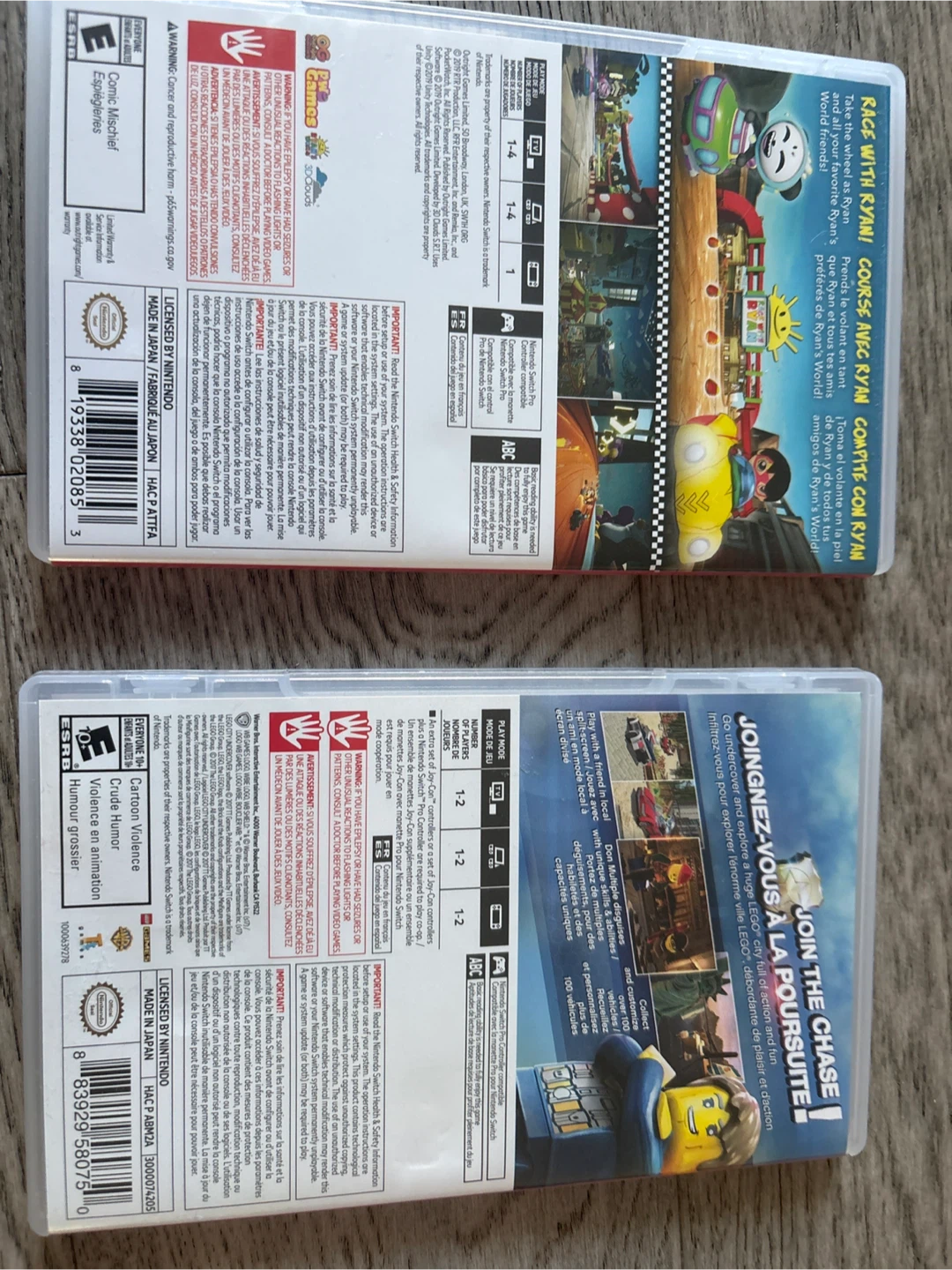 Nintendo Switch Games - Race With Ryan & LEGO City Undercover - photo 2