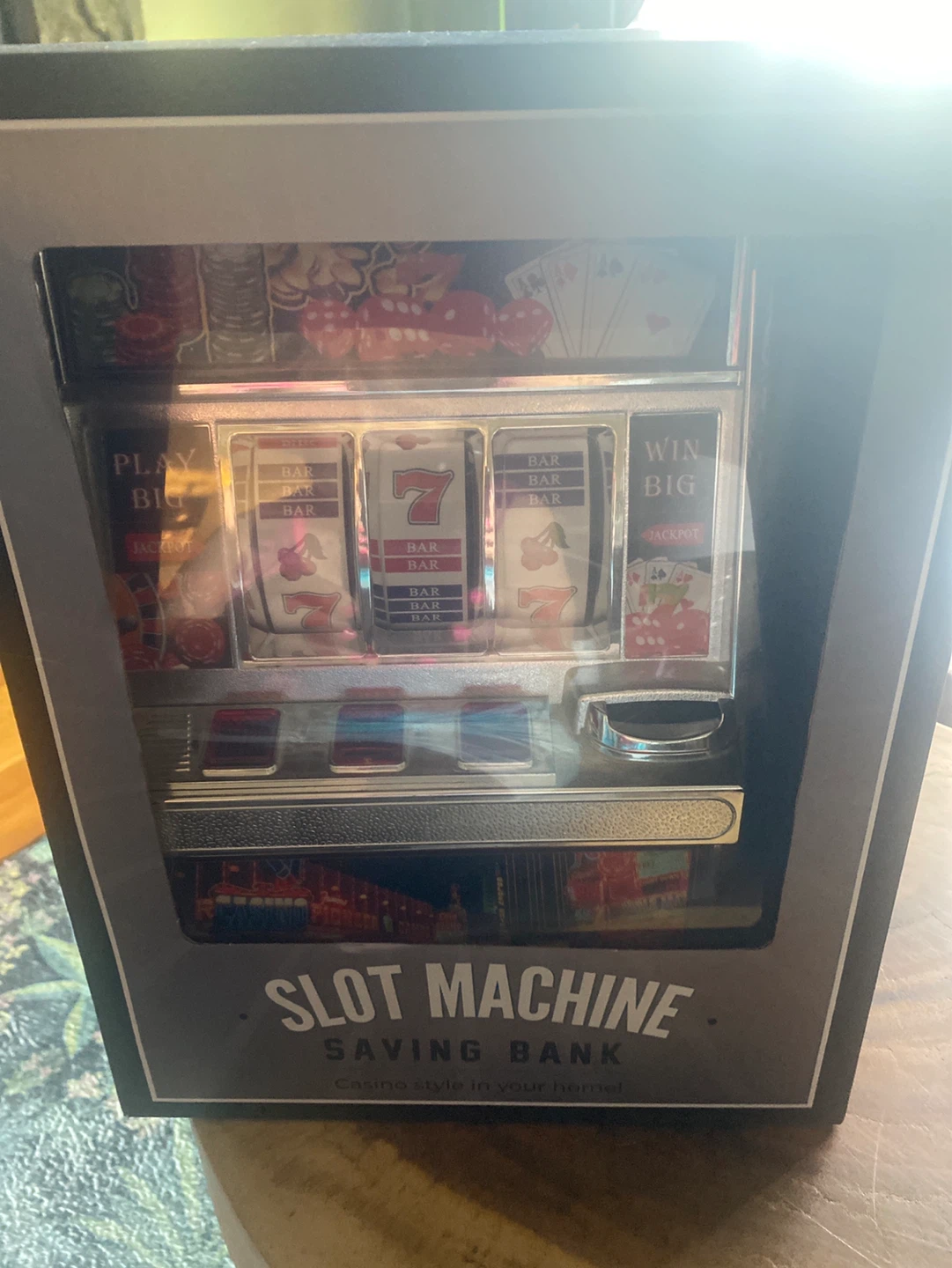 Slot Machine Saving Bank