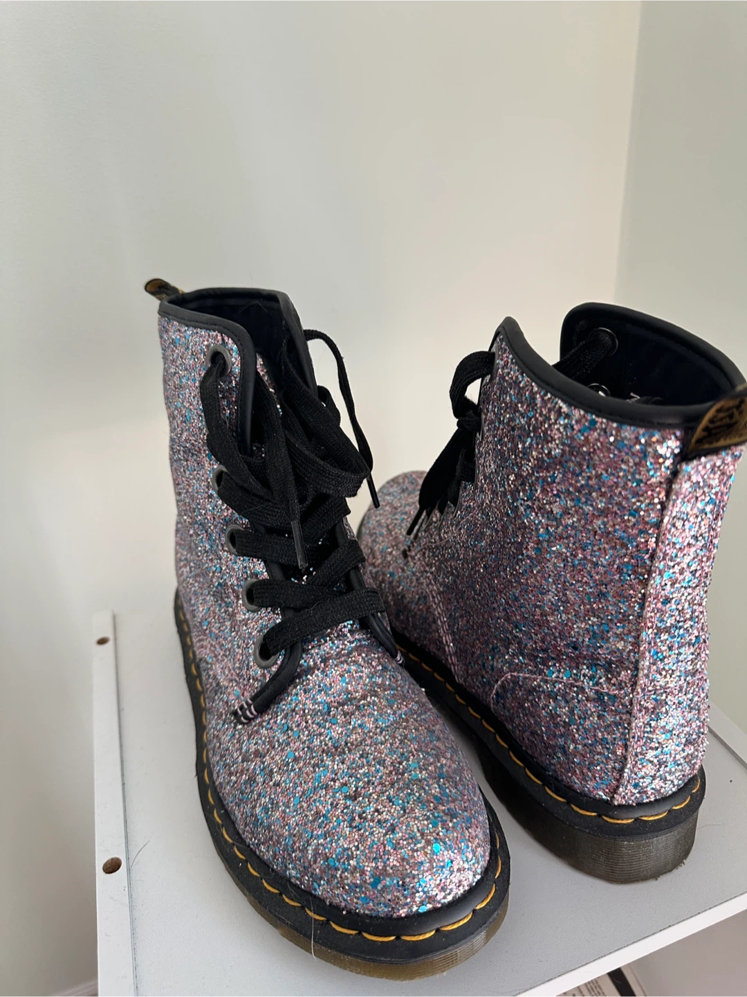 Dr. Martens 1460 Glitter Ankle Boots - photo 2