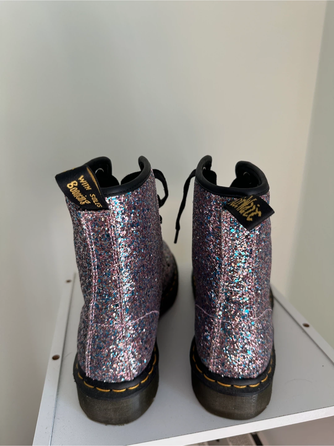 Dr. Martens 1460 Glitter Ankle Boots - photo 3