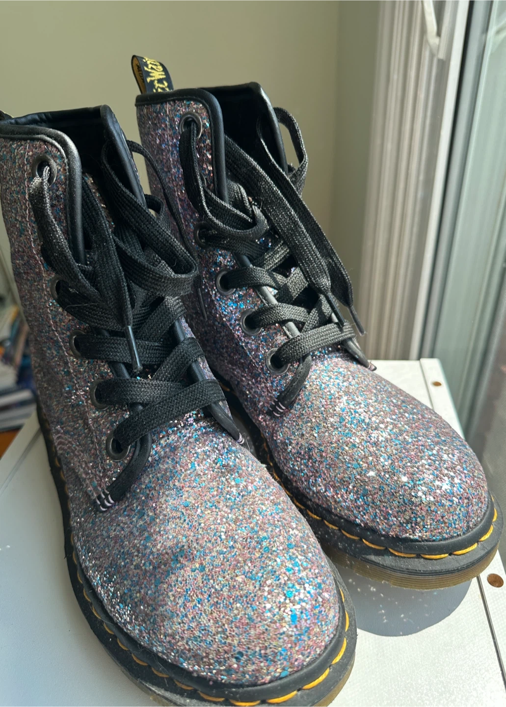 Dr. Martens 1460 Glitter Ankle Boots - photo 4