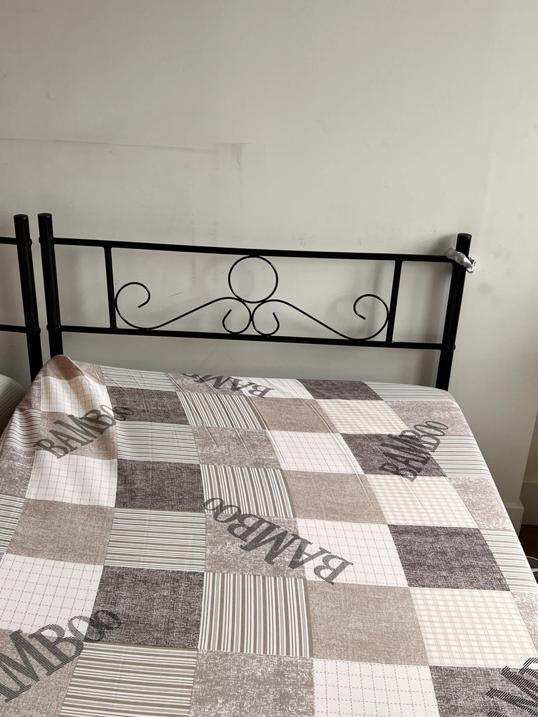 Black Metal Bed Frame - photo 4