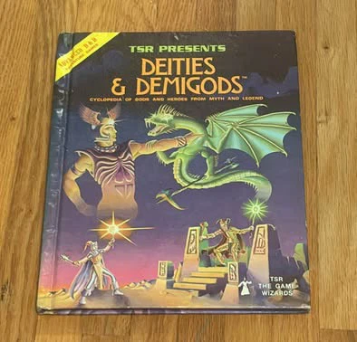AD&D Deities & Demigods 128 page Hardcover