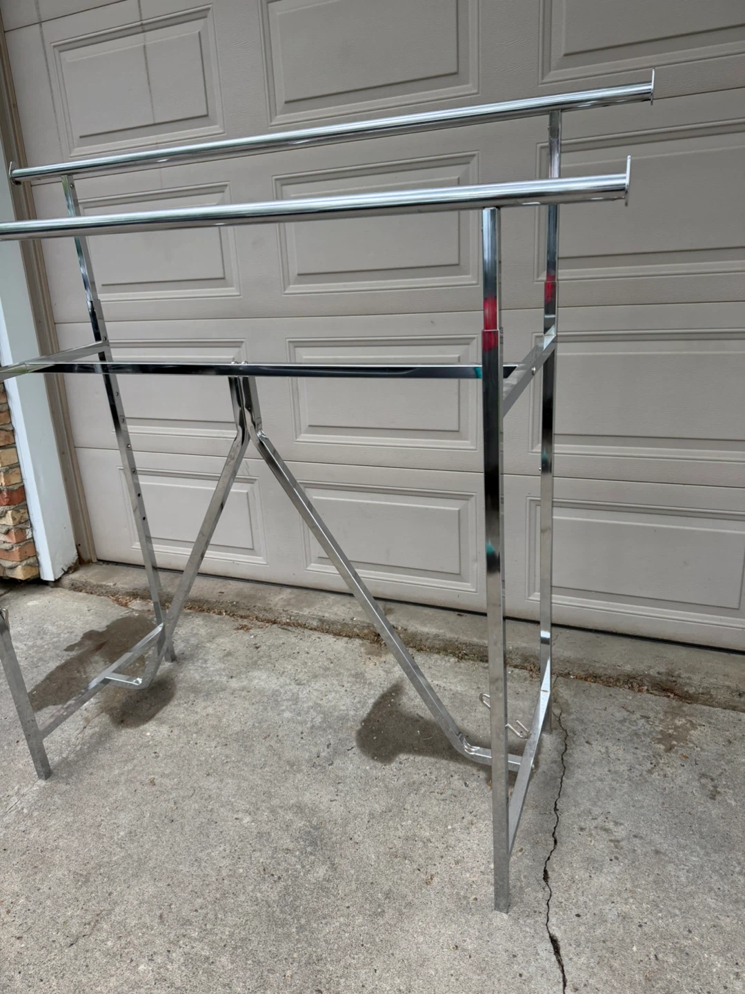 Double Bar Clothing Rack - photo 2
