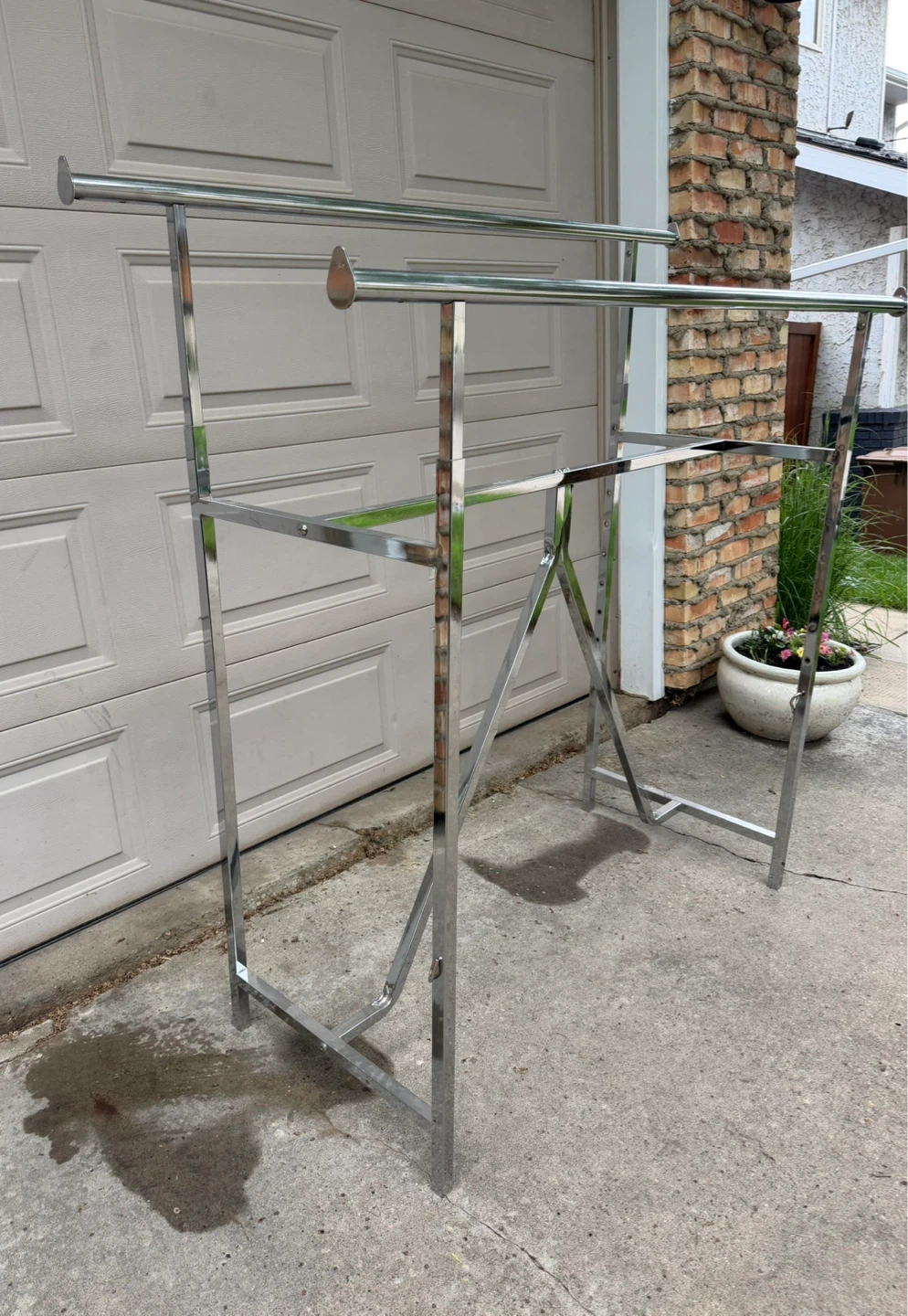 Double Bar Clothing Rack - photo 3