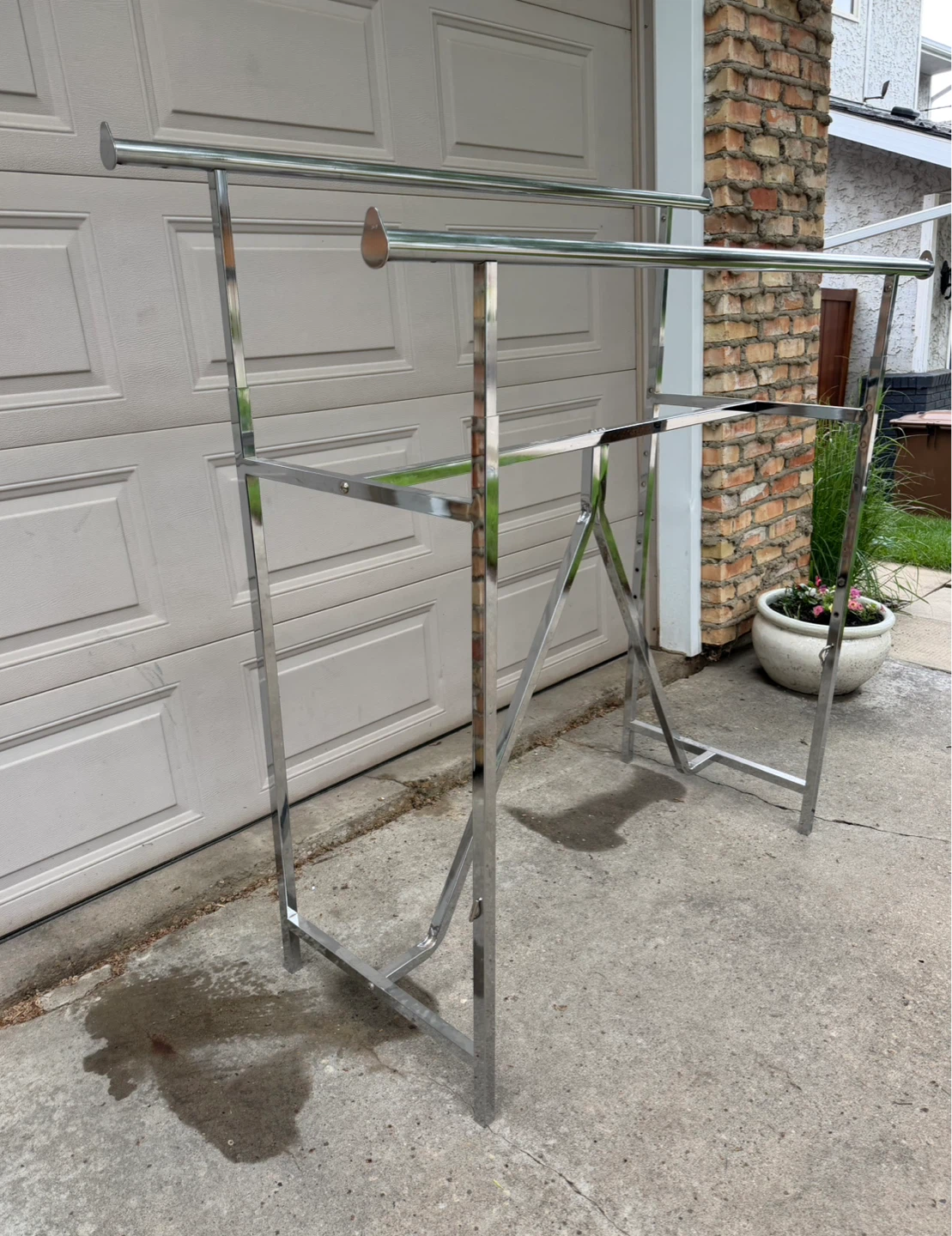 Double Bar Clothing Rack - photo 4