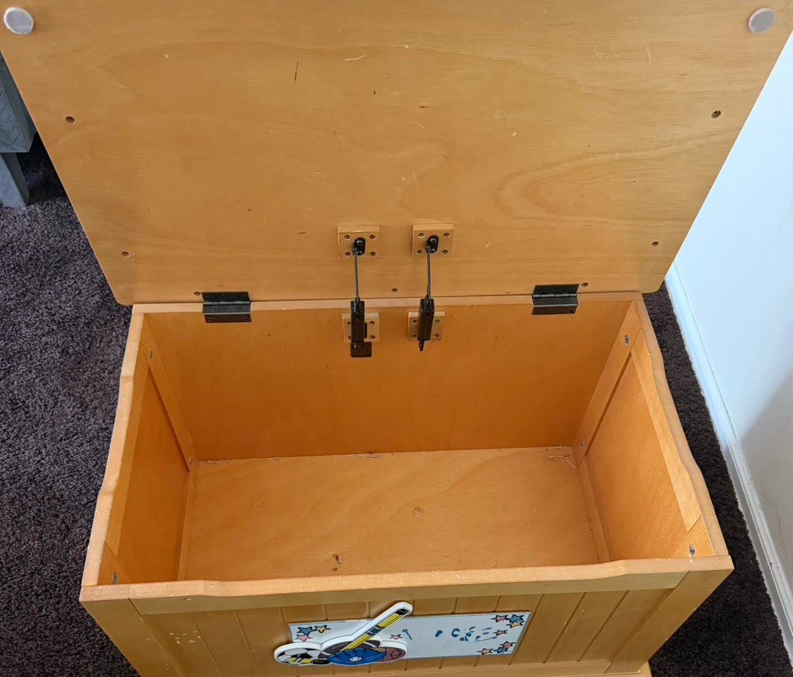 Wooden Toy Chest Box - photo 3
