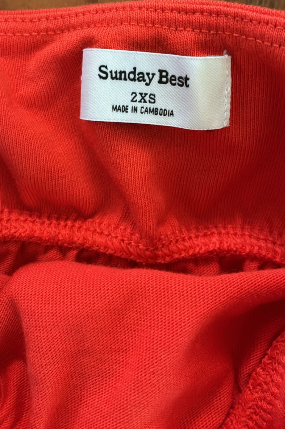 Aritzia Sunday Best Orange Tank Top 2XS - photo 2