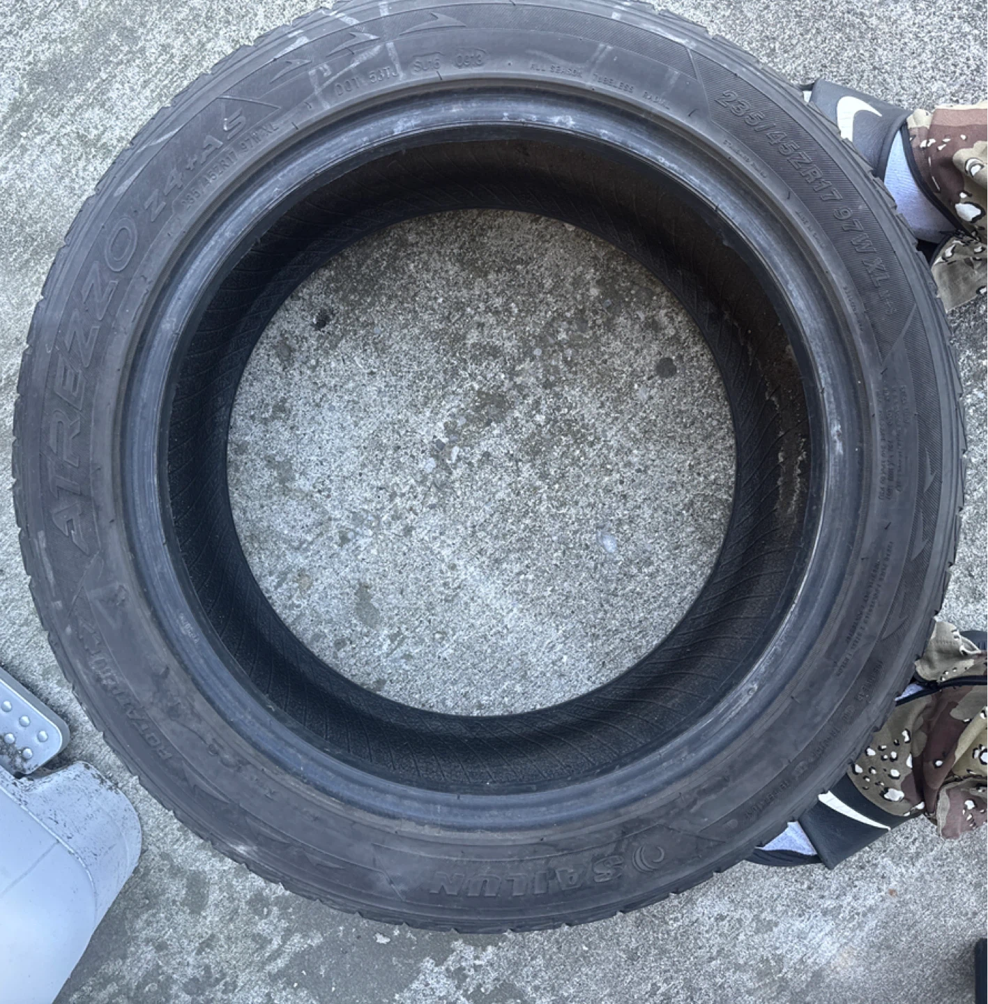 4 Atrezzo All-Season Tires – Good Condition - photo 3