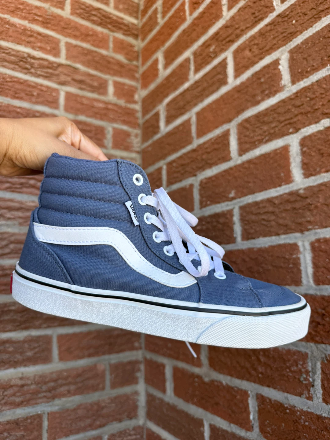 Vans Sk8-Hi Navy Size 7.5 - photo 2