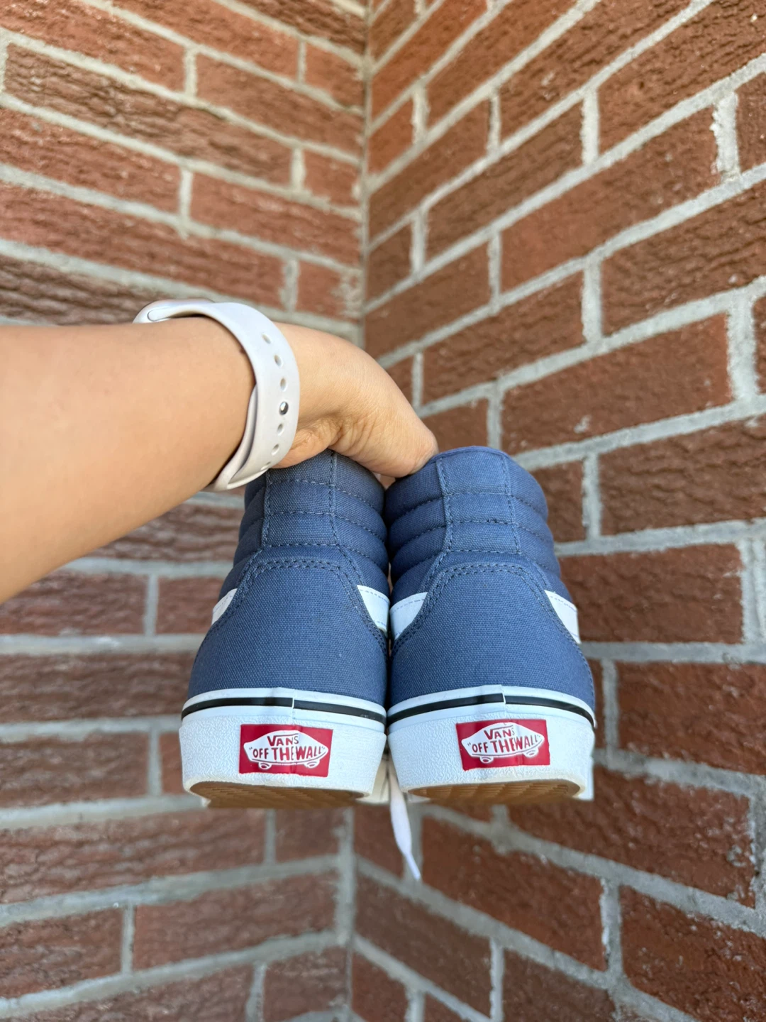 Vans Sk8-Hi Navy Size 7.5 - photo 3