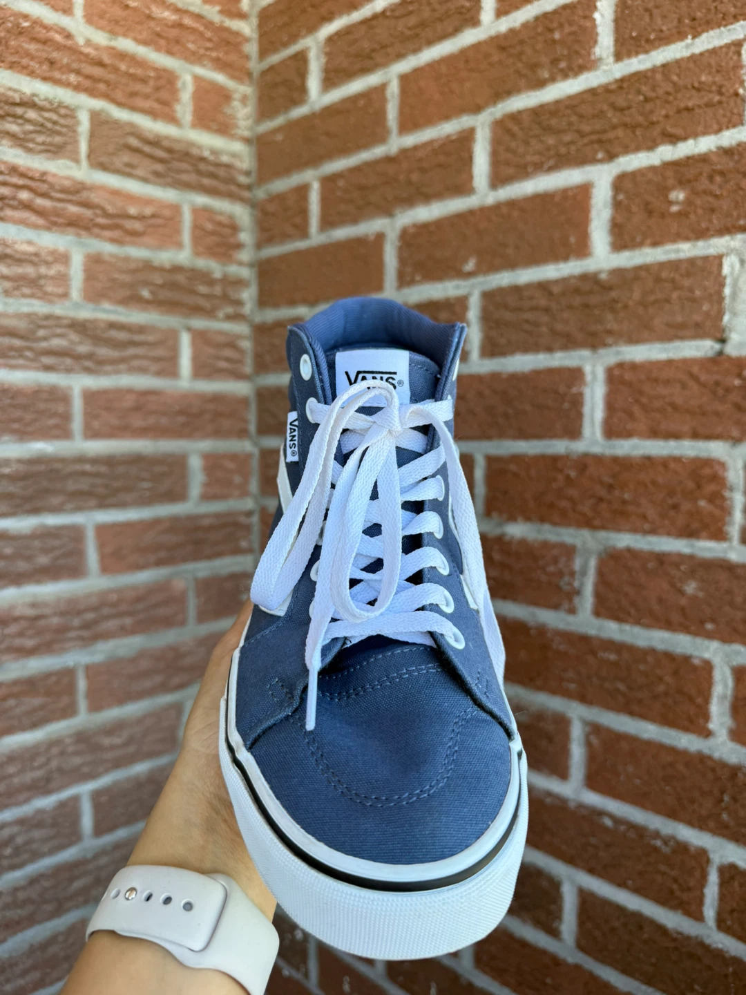 Vans Sk8-Hi Navy Size 7.5 - photo 4