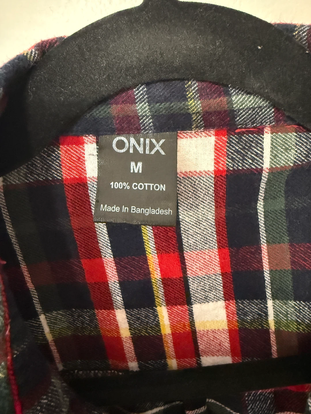 Plaid Button-Up Shirt - 100% Cotton - photo 2