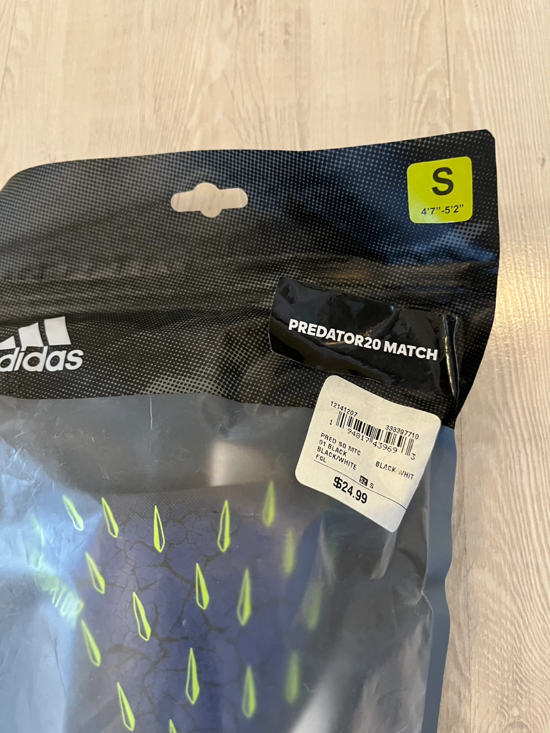 Adidas Predator20 Match Shin Guards Size S