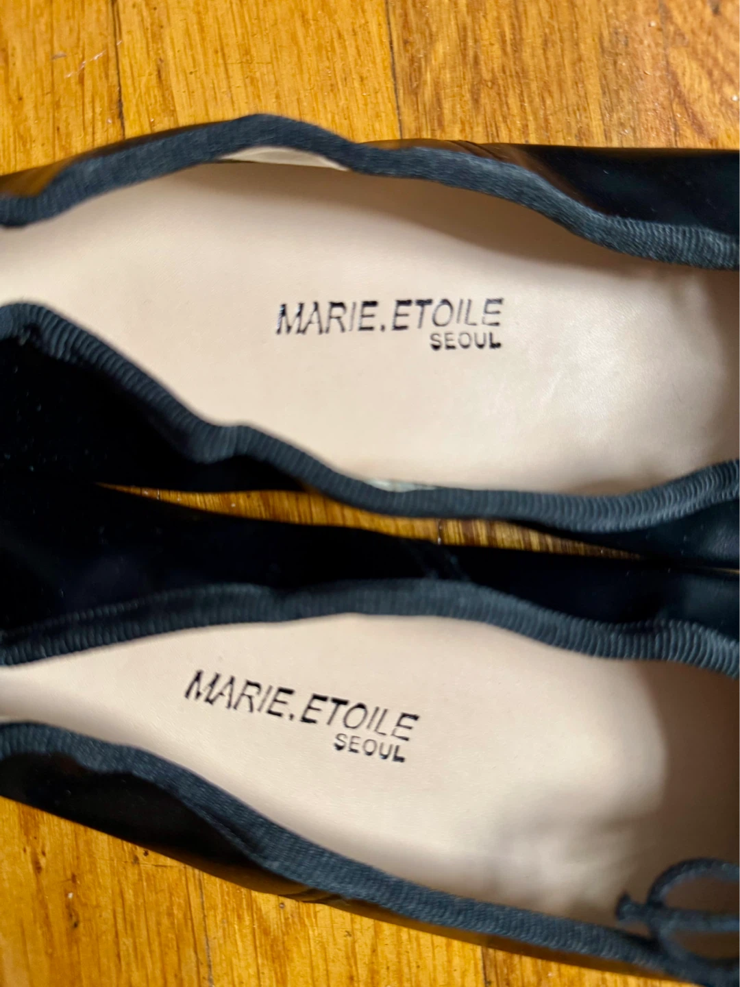 Brand New Marie Etoile Seoul Ballet Flats Black Size 240 - photo 2