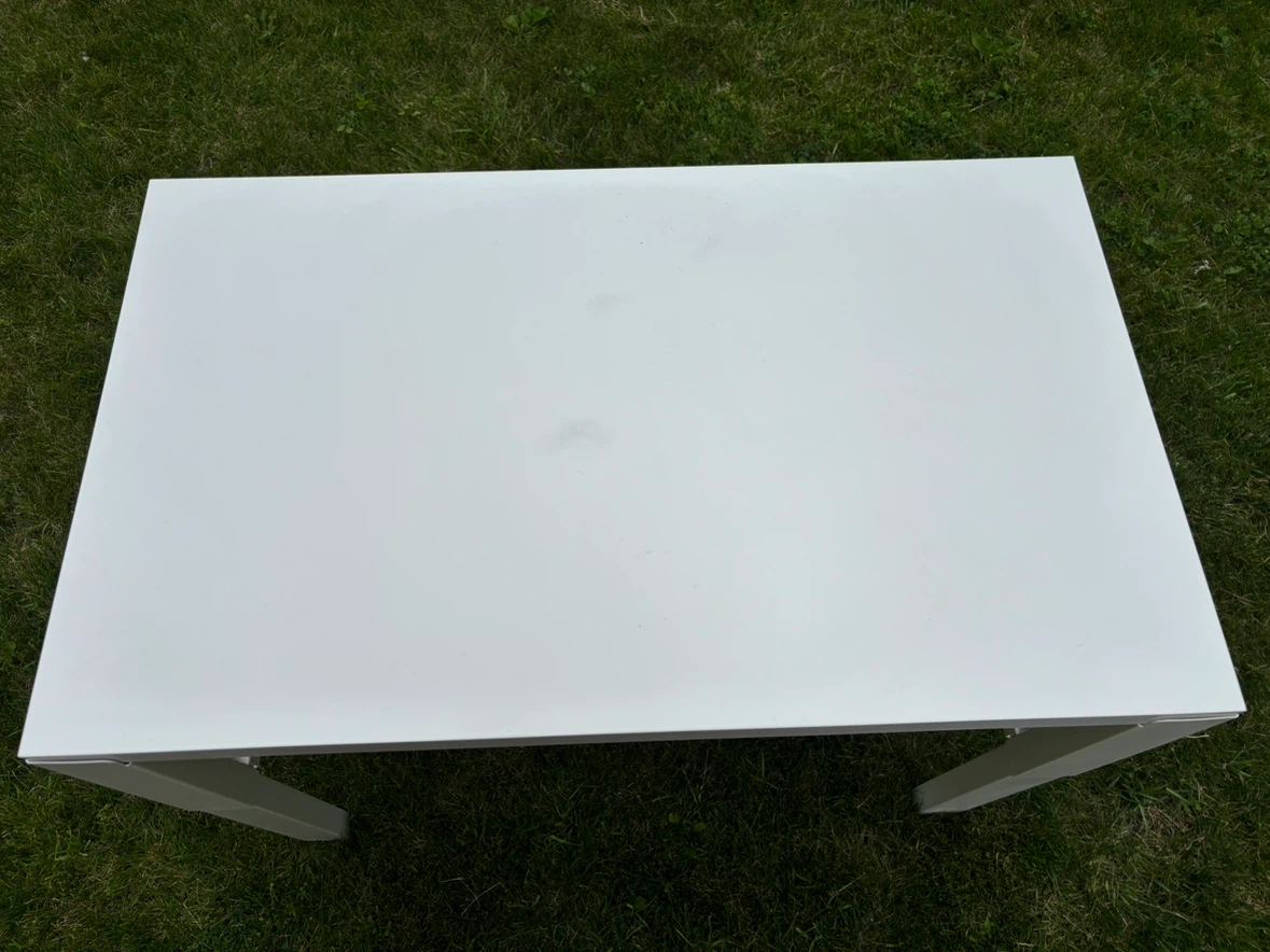 IKEA PÄHL Desk, Height Adjustable, White - photo 2
