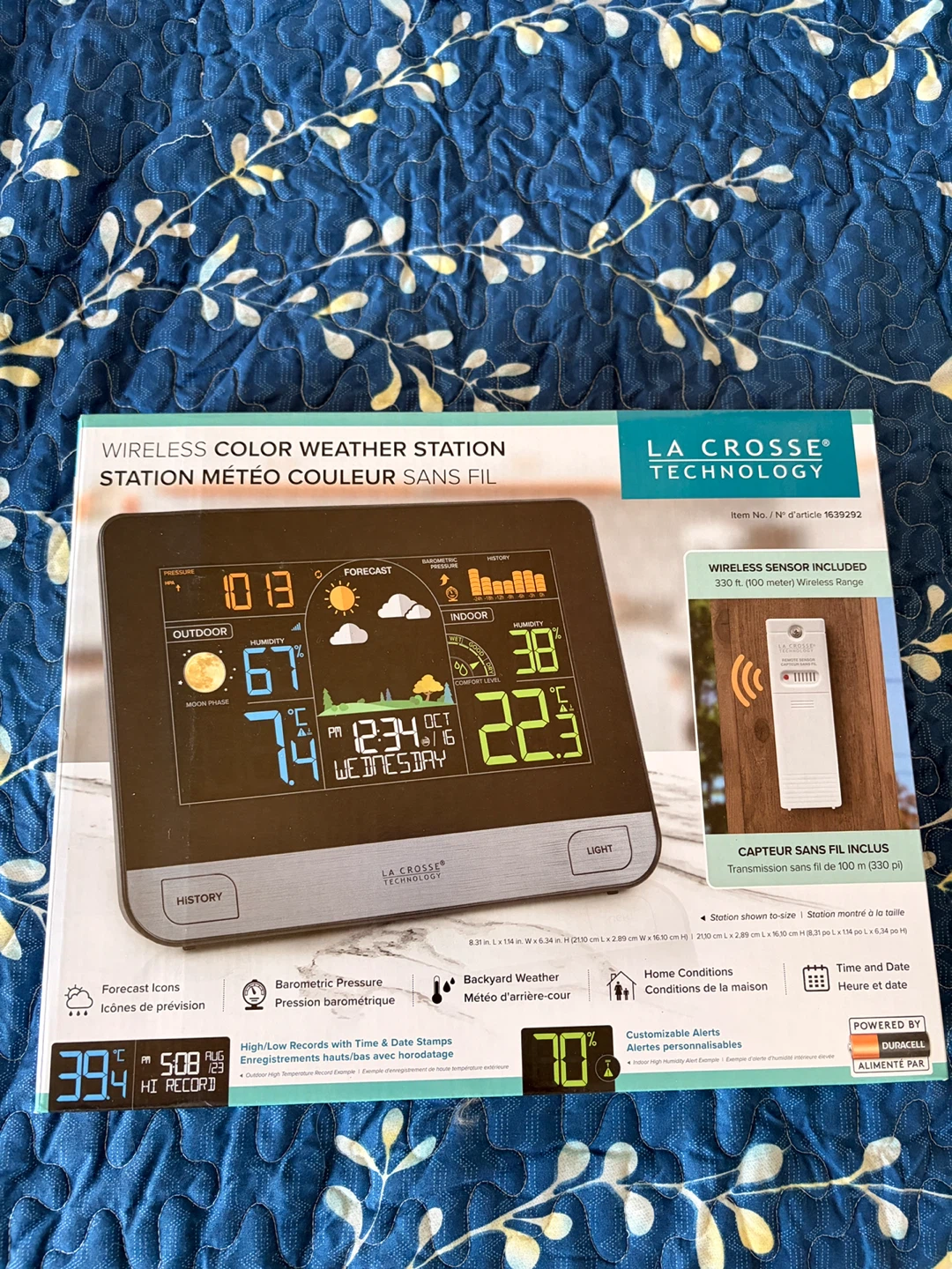 La Crosse Wireless Color Weather Station