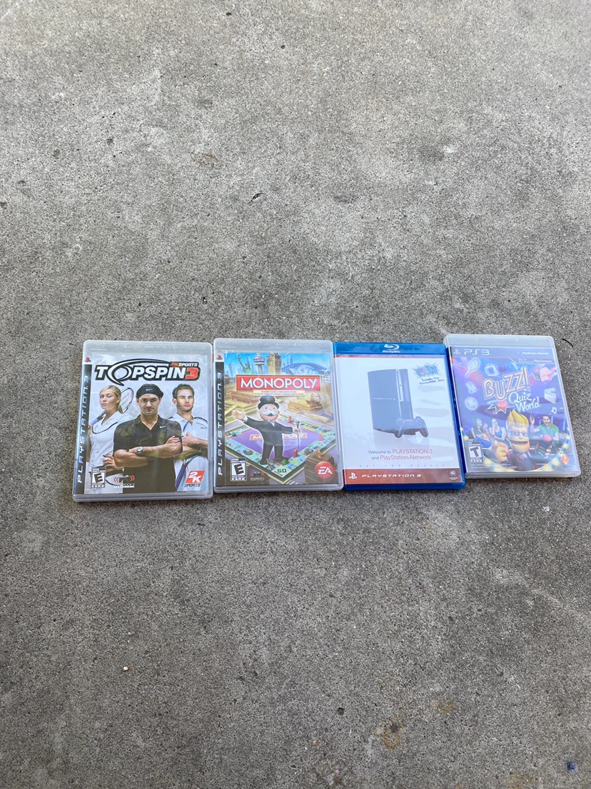 PlayStation 2 & 3 Games Bundle