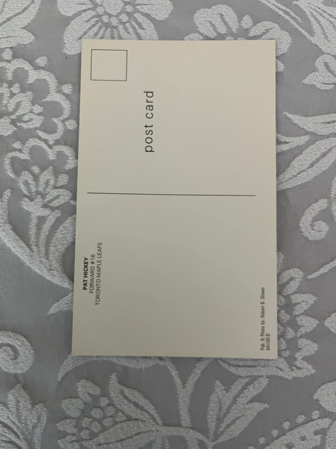 Pat Hickey Postcard Photo - photo 2