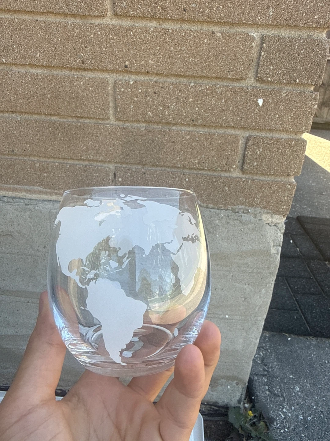 Globe Glasses Set with Wooden Stand - photo 2