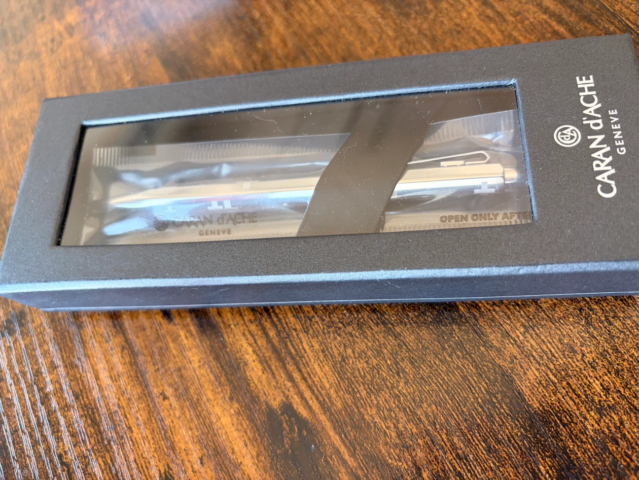 Caran d'Ache Ballpoint Pen in Box - photo 2