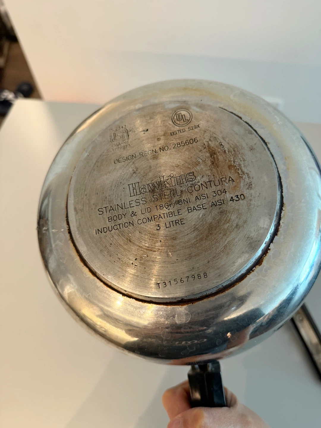Hawkins Stainless Steel Pressure Cooker - 3 Litre - photo 2