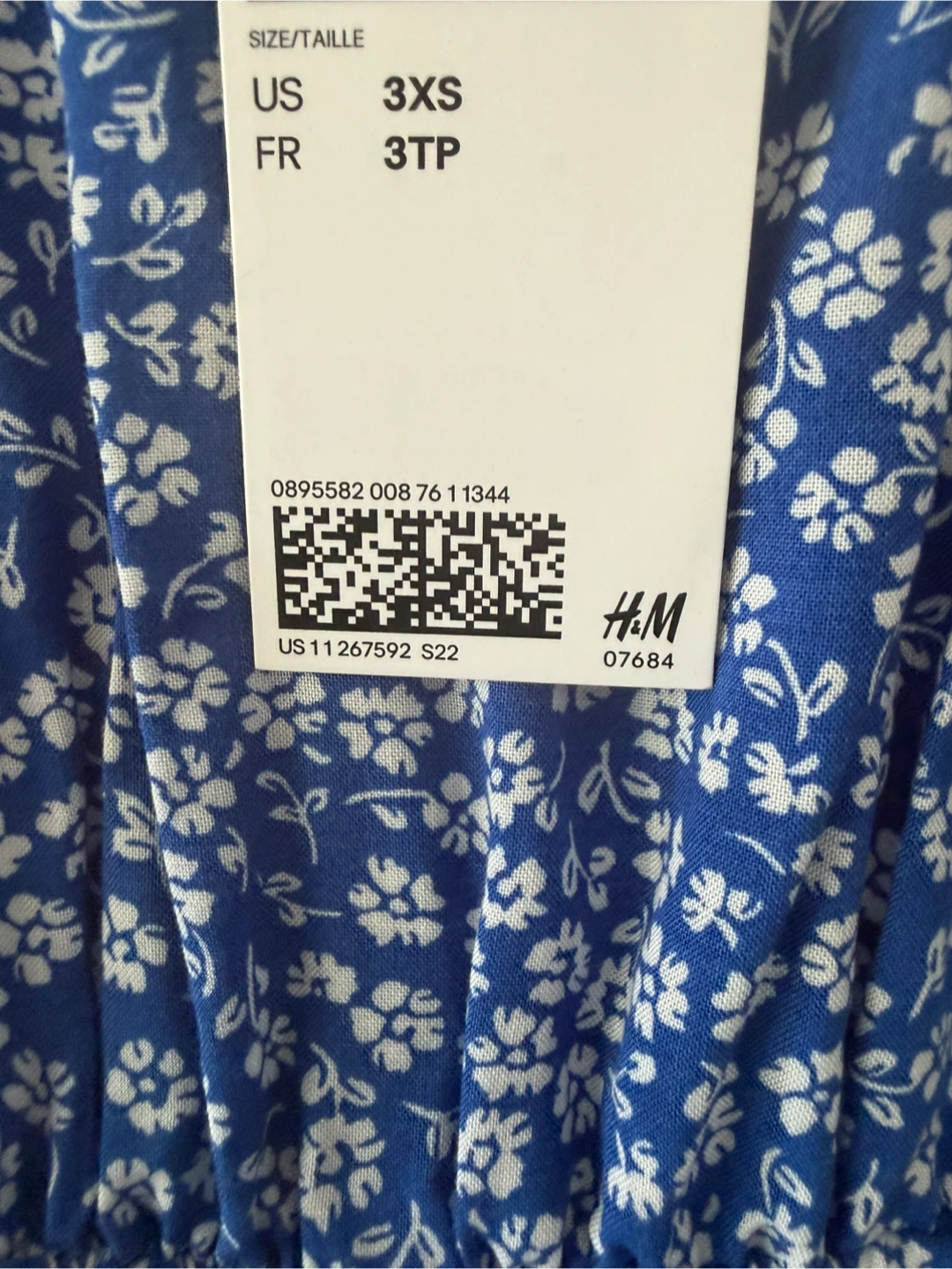 H&M Blue Floral Romper - photo 3