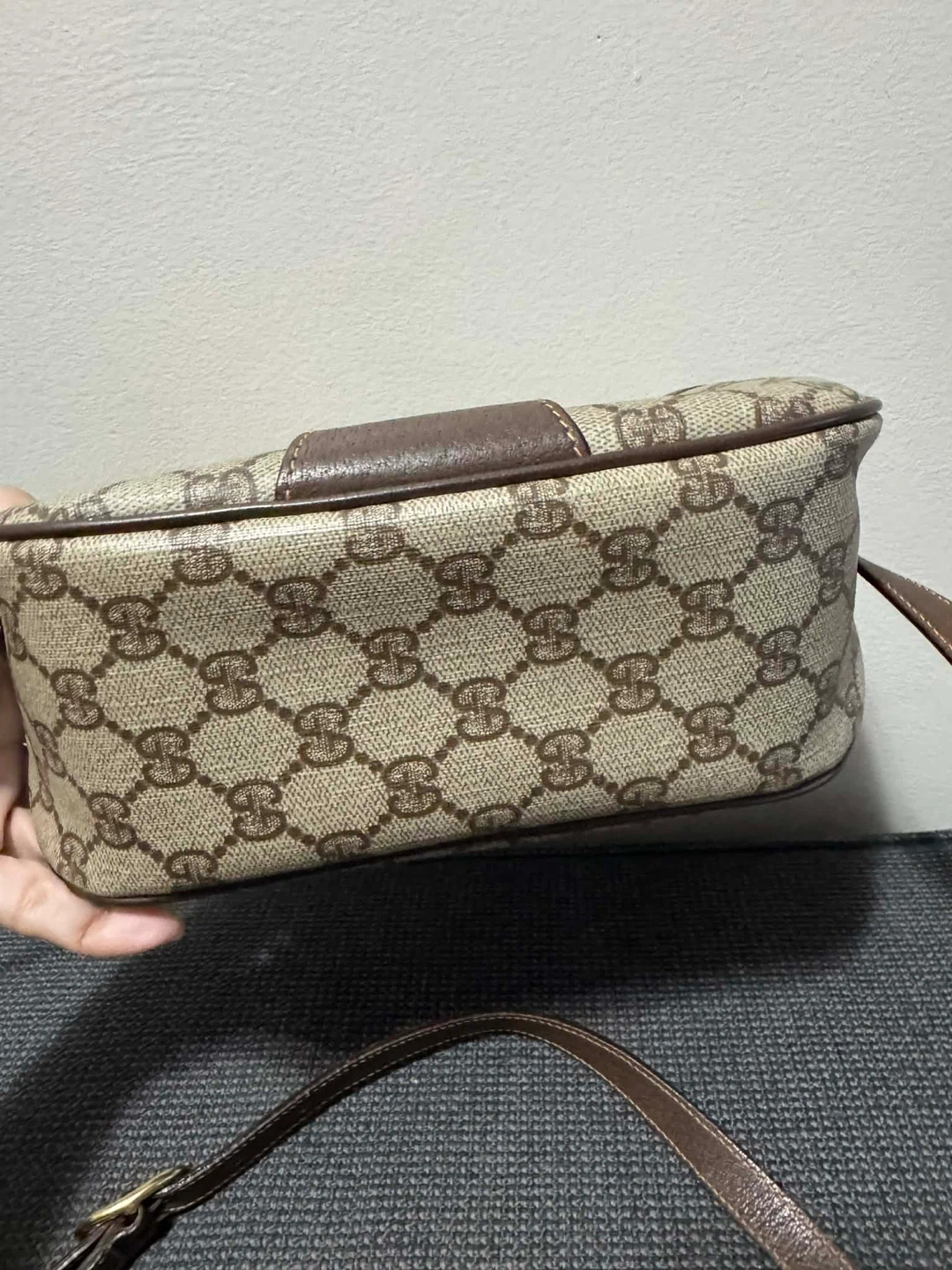 Vintage Gucci monogram shoulder bag - photo 5