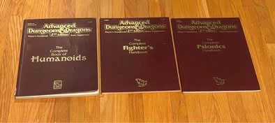 AD&D 2nd Edition Handbooks