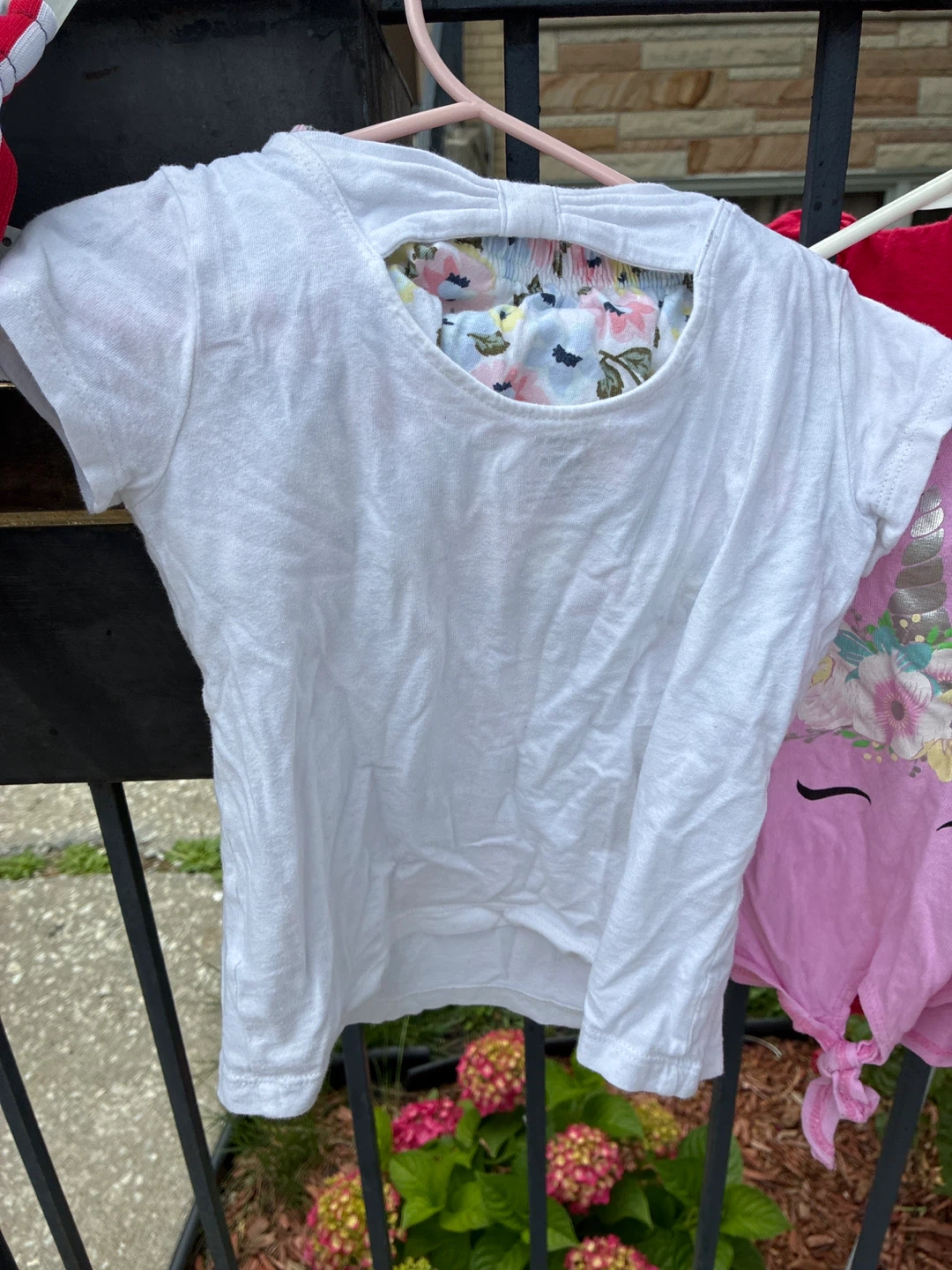 Carter's White Floral T-Shirt - Size 4T - photo 5