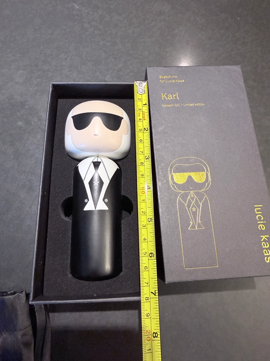 Karl Lagerfeld "Karl" Kokeshi Doll Limited Edition