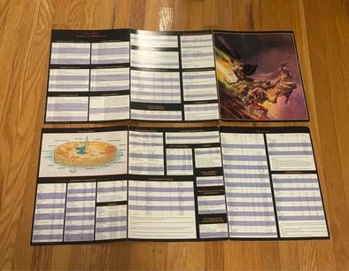 AD&D DM Screens