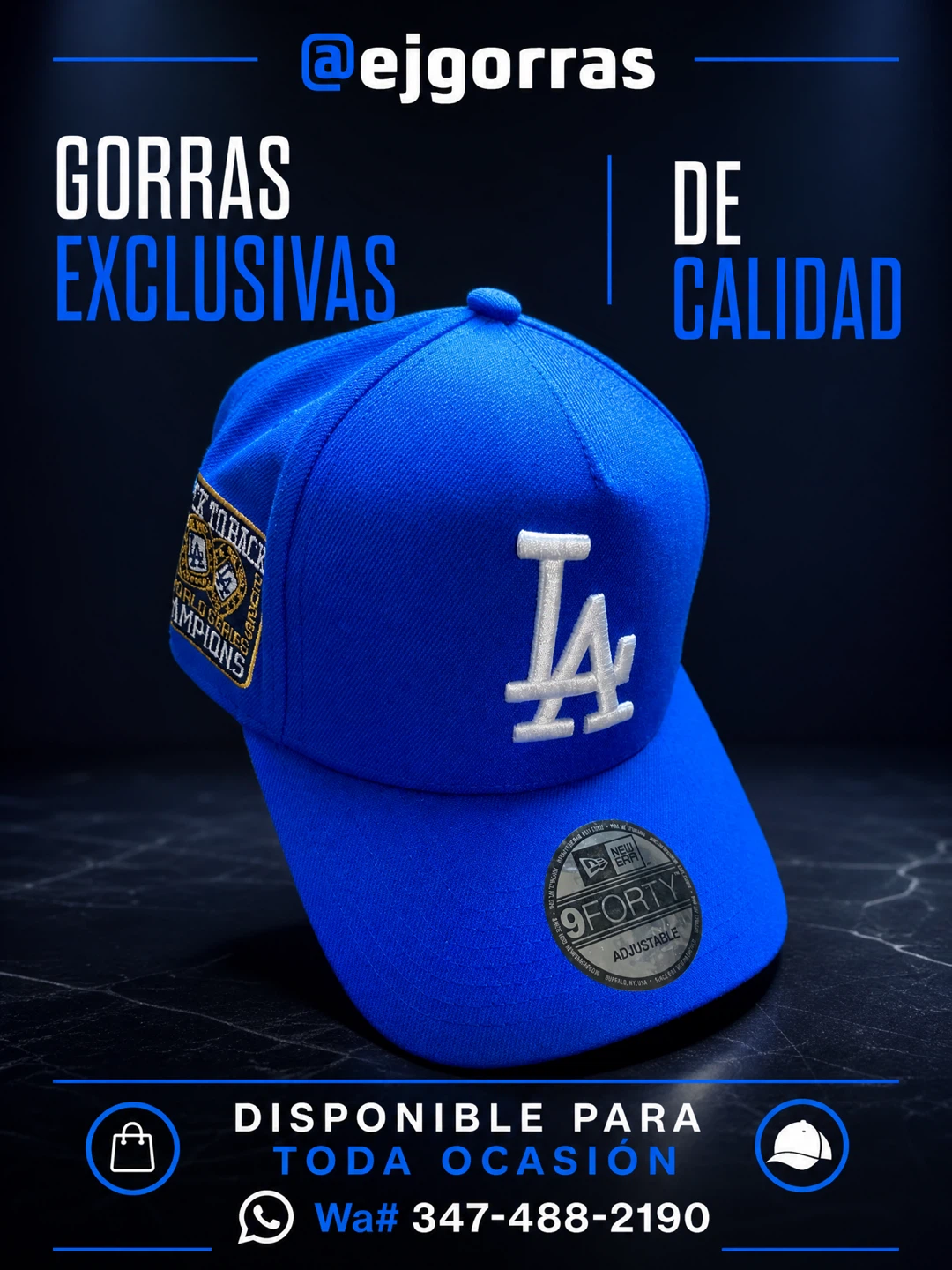 New Era LA Dodgers 9FORTY Adjustable Baseball Cap