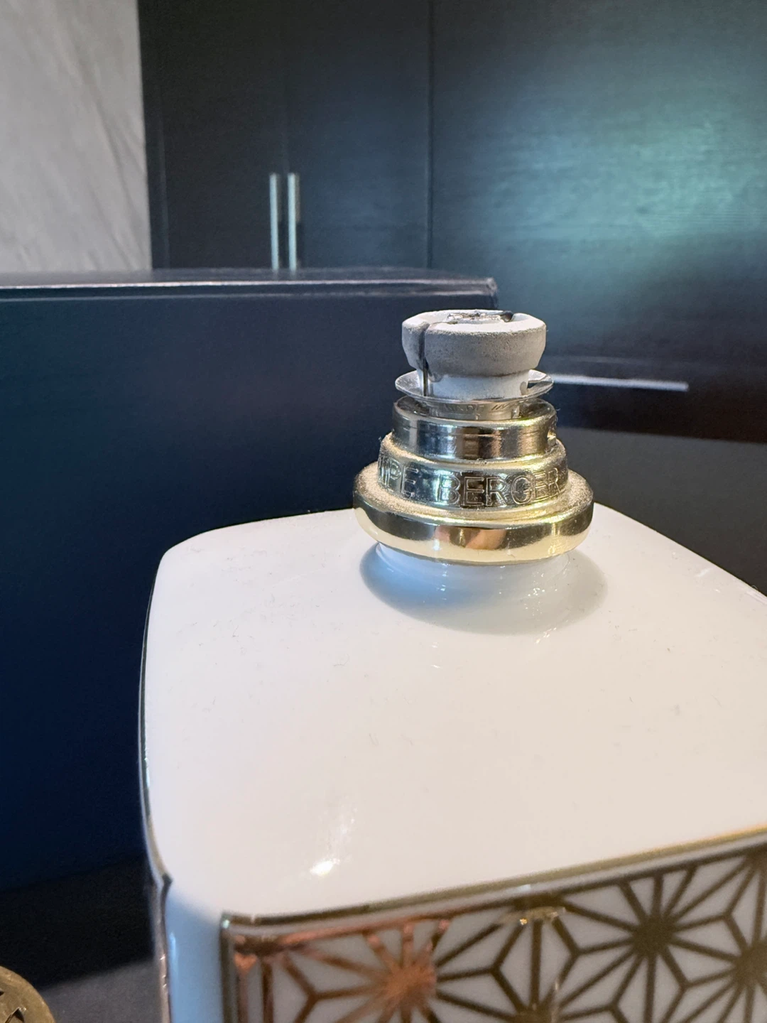 Lampe Berger Paris White & Gold Geometric Diffuser - photo 4