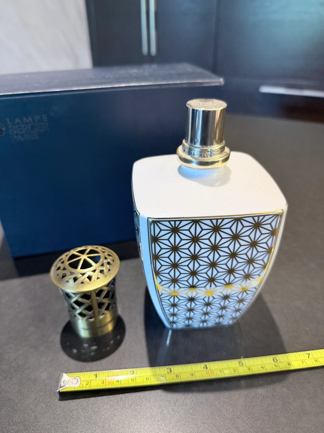 Lampe Berger Paris White & Gold Geometric Diffuser - photo 2