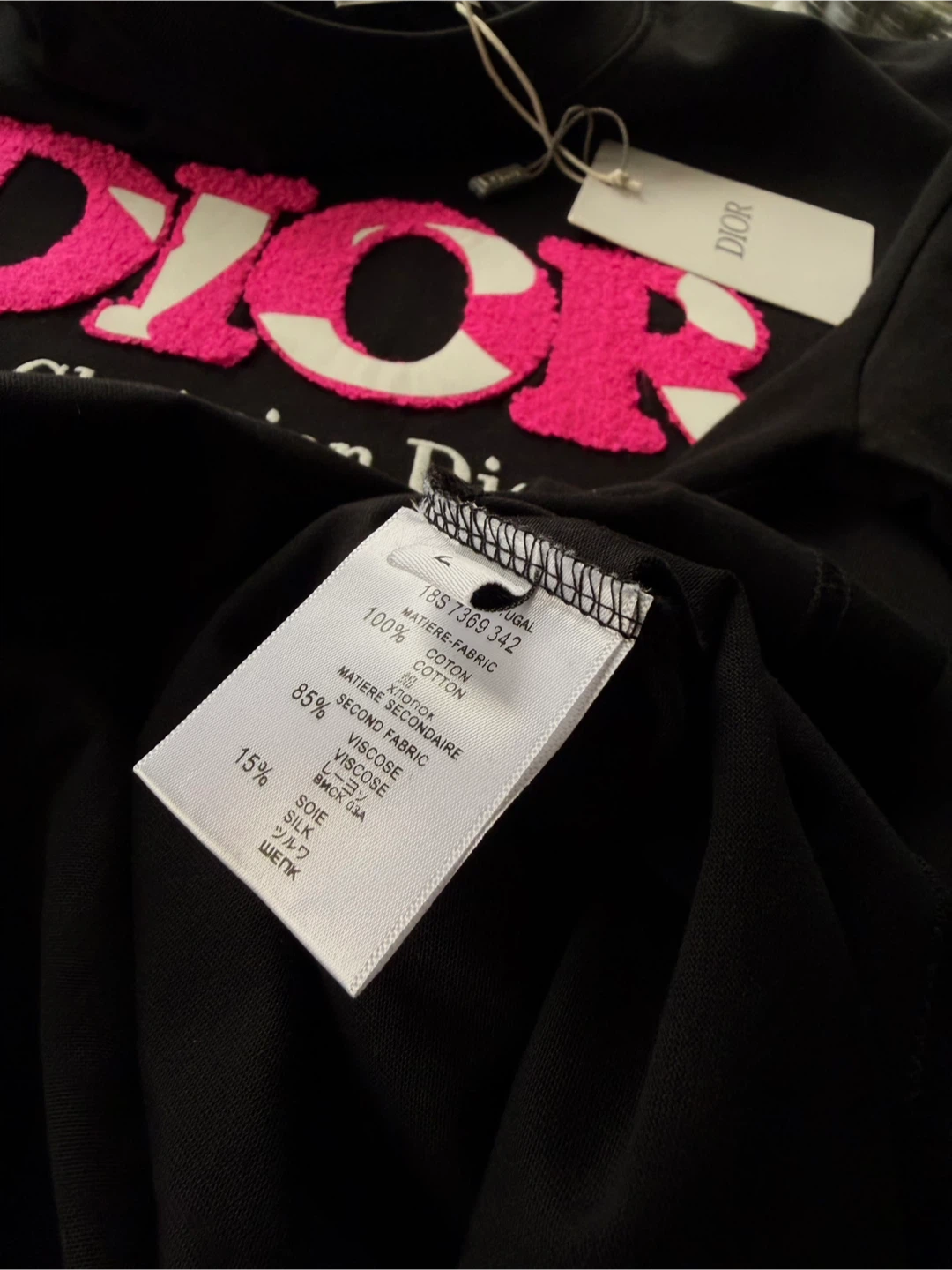 Dior Christian Dior Couture Black T-Shirt L - photo 5