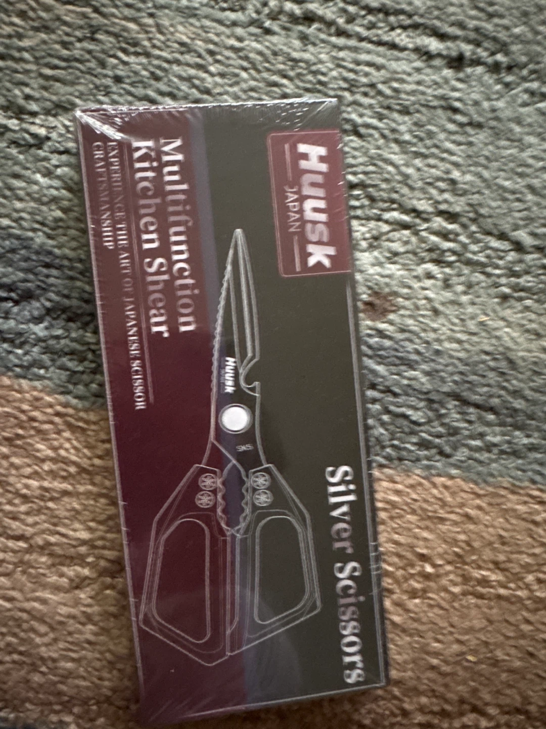 Huusk Multifunction Kitchen Shear - Silver Scissors