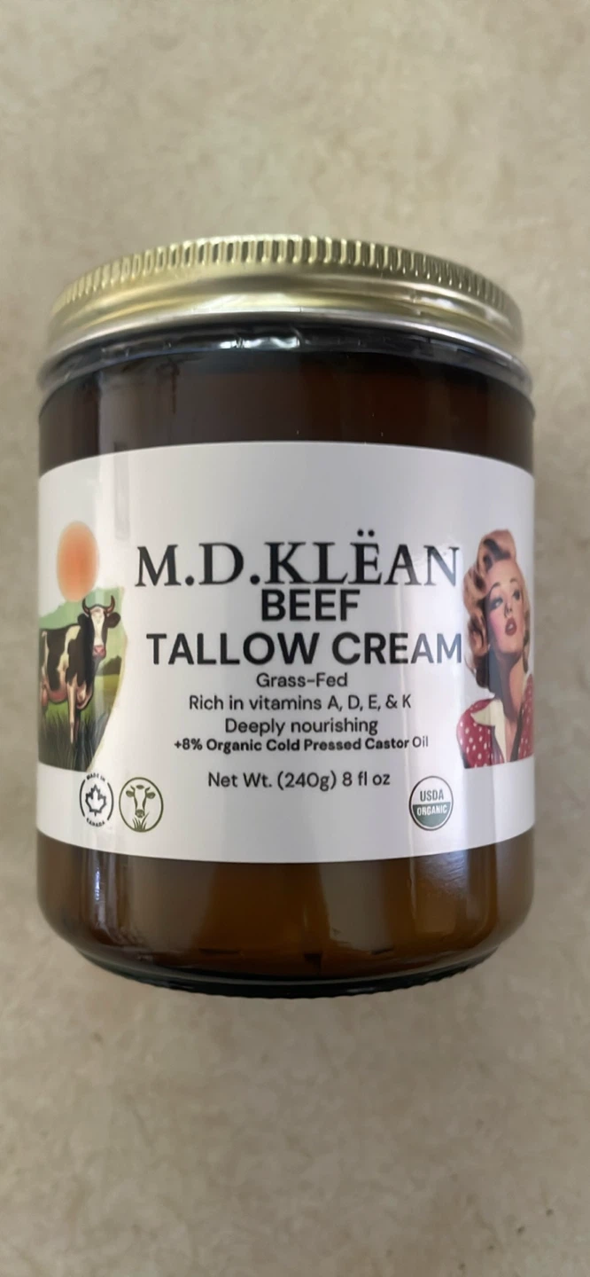 M.D. Kleän Beef Tallow Cream - Grass-Fed