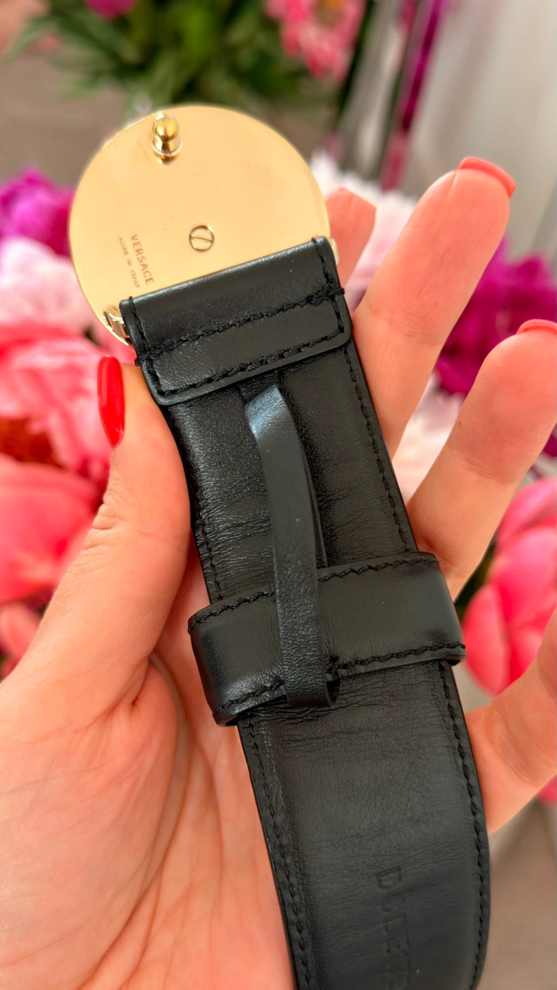 Authentic Versace Medusa Head Buckle Belt 65/26 - photo 2
